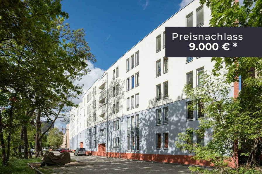 Außenansicht - Wohnung kaufen in Berlin - Preisnachlass sichern auf vermietete, moderne 2-Zimmerwohnung mit Wintergarten in Tiergarten