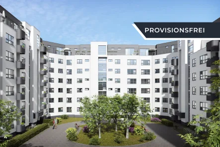 Außenansicht - Wohnung kaufen in Berlin - Vermietete Eigentumswohnung mit 2 Zimmern, Balkon &  Energieeffiziensklasse B