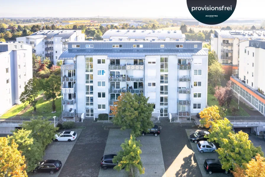 Außenansicht - Wohnung kaufen in Großkugel - 2 Zimmerwohnung mit Terrasse als Kapitalanlage zwischen Halle und Leipzig