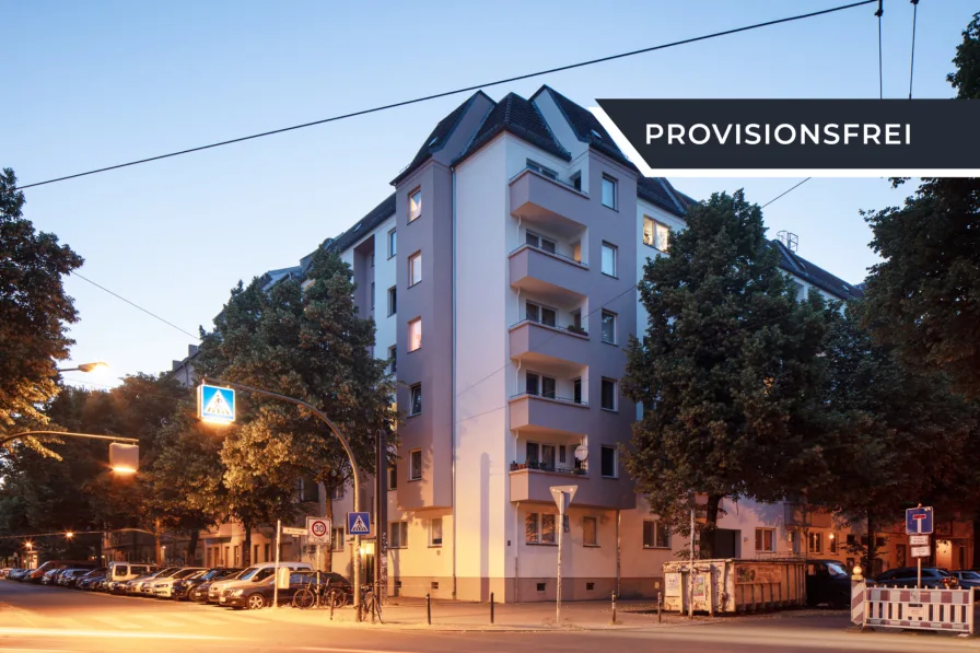 Außenansicht - Wohnung kaufen in Berlin - Vermietete 3-Zimmerwohnung mit Wannenbad nahe Boxhagener Kiez als Investment