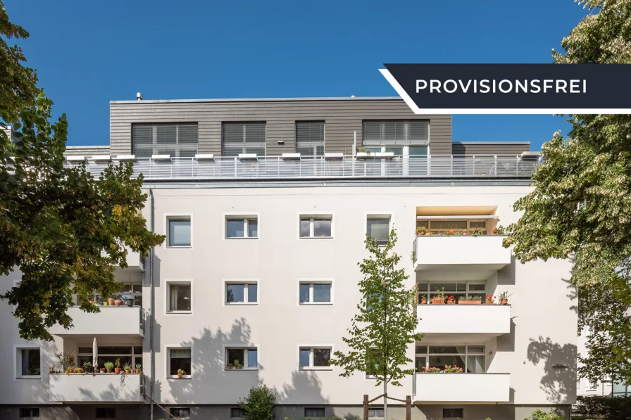 Außenansicht - Wohnung kaufen in Berlin - Energieeffiziente, vermietete 3-Zimmerwohnung mit Balkon und Aufzug nahe Grunewald