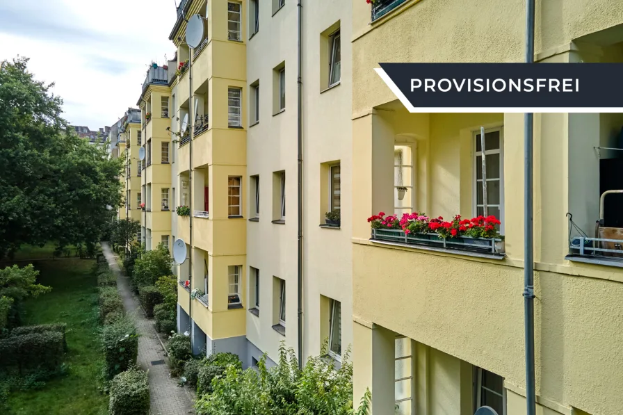 Außenansicht - Wohnung kaufen in Berlin - Mit Balkon & Wannenbad: Vermietete 2,5-Zimmerwohnung am Schillerkiez - provisionsfrei