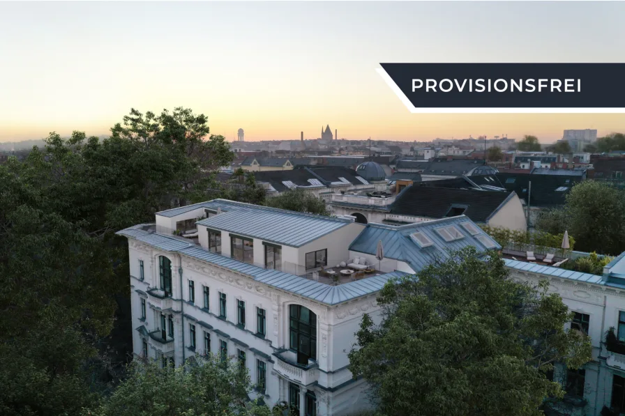 Außenansicht - Wohnung kaufen in Berlin - Berliner Luxus-Wohntraum: Ihr Penthouse mit 5 Zimmern & 2 Terrassen in Kreuzberg