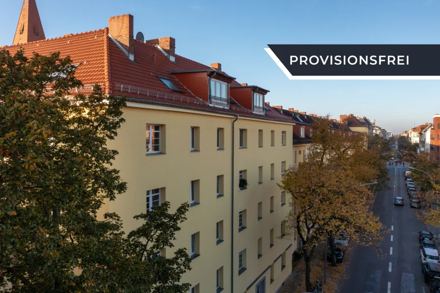 Außenansicht - Wohnung kaufen in Berlin - Vermietete Eigentumswohnung mit 2,5 Zimmern im Szenebezirk Berlin-Neukölln