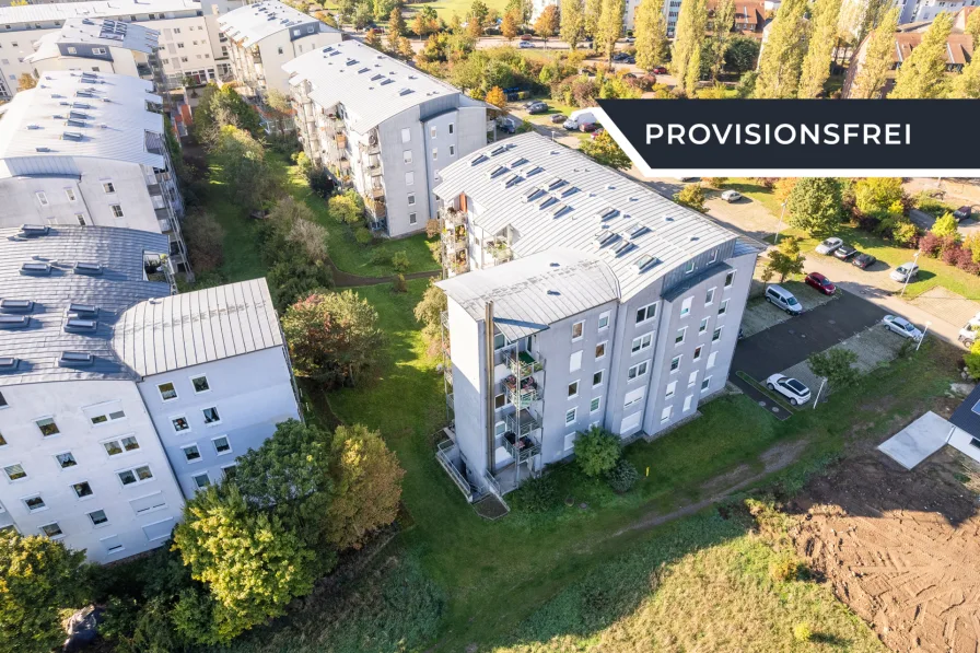 Außenansicht - Wohnung kaufen in Großkugel - Vermietete 1-Zimmerwohnung als solide Kapitalanlage nahe Halle/Saale