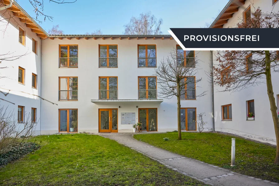 Außenansicht - Wohnung kaufen in Berlin - Kapitalanlage mit 2 Zimmern, Dachterrasse, Wannenbad & schönem Grundriss in Buch