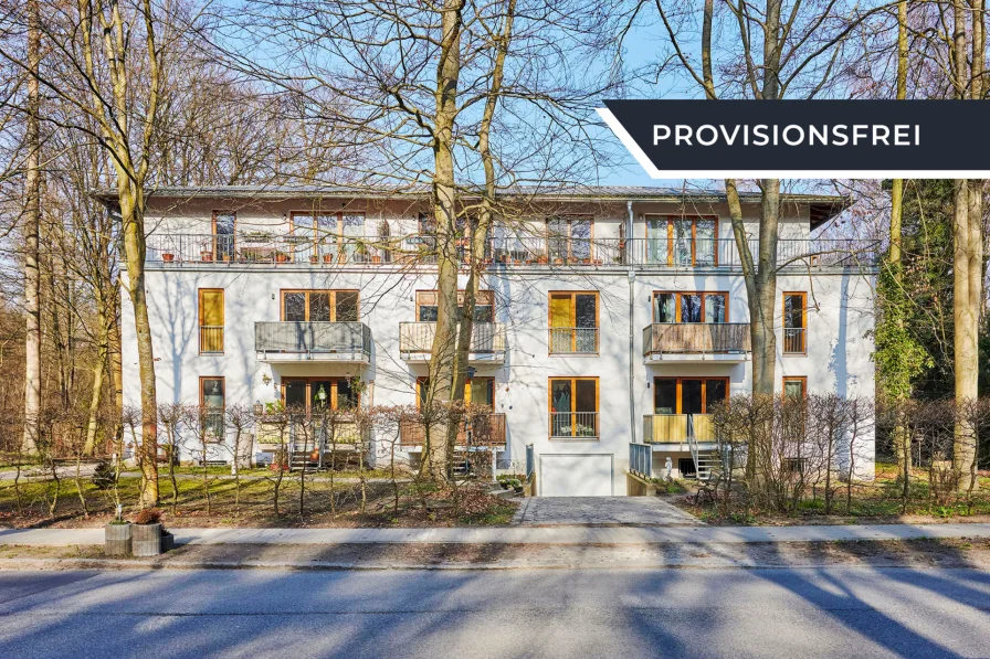 Außenansicht - Wohnung kaufen in Berlin - 3 Zimmer, Balkon, gute Energieeffizienzklasse: Ihre Kapitalanlage im grünen Berlin-Buch