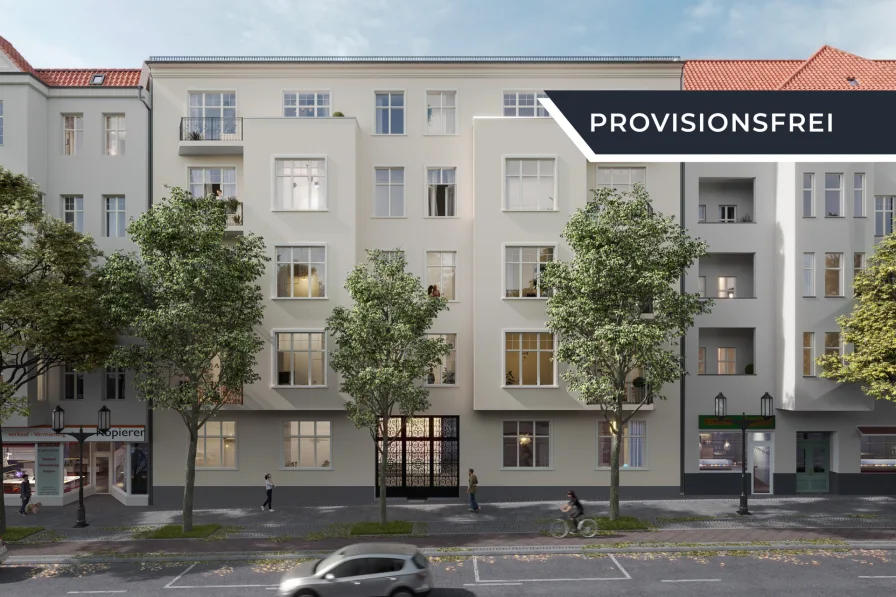 Außenansicht - Wohnung kaufen in Berlin - Großes Dachgeschosspotenzial auf 707 m² in charmantem Charlottenburger Altbau