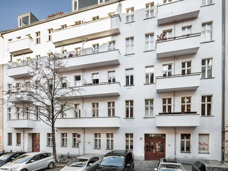 Außenansicht - Wohnung kaufen in Berlin - Für Kapitalanleger: Vermietetes Apartment im gepflegten Altbau