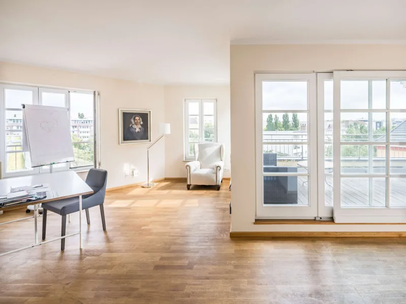 Zimmer - Wohnung kaufen in Berlin - Exklusive Stadtresidenz: luxuriöses Penthouse mit beeindruckender Terrasse in Berlin-Wilmersdorf