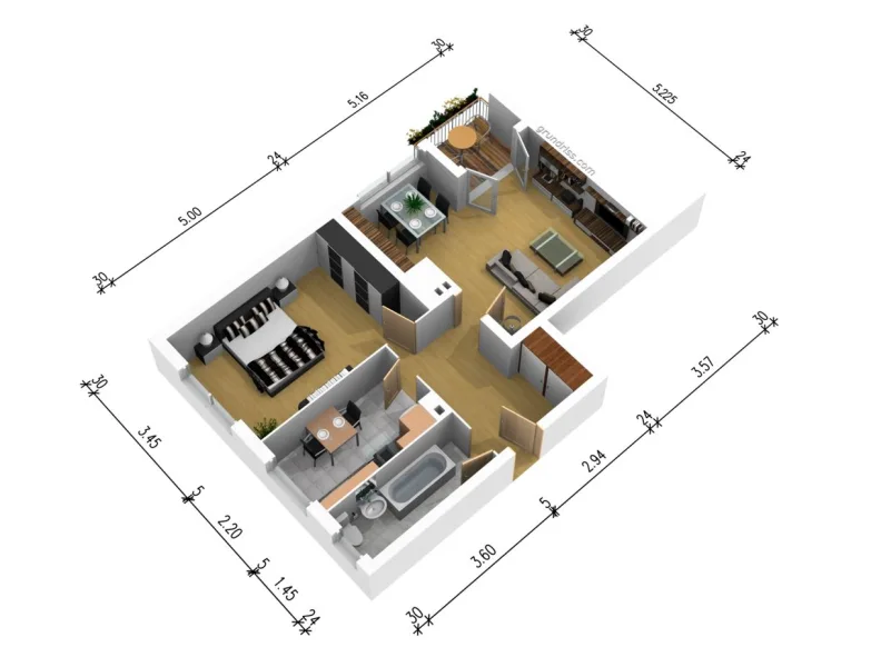 3D Grundriss