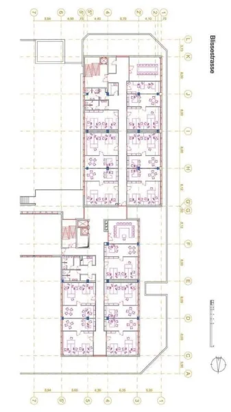 Grundriss 1.-8.OG Blissestraße 5-Typ 1