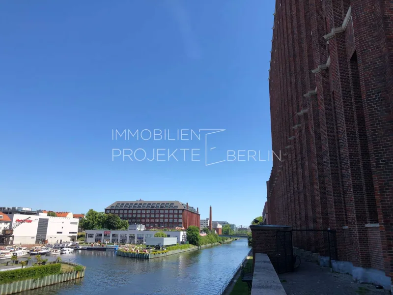 Blick auf den Tempelhofer Hafen