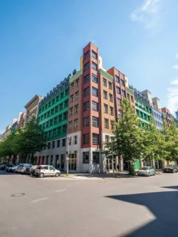 Außenansicht Quartier Schützenstraße - Büro/Praxis mieten in Berlin - Büroetage mieten in Mitte im Quartier Schützenstraße - Charlottenstrasse 18 / Zimmerstraße 67-69