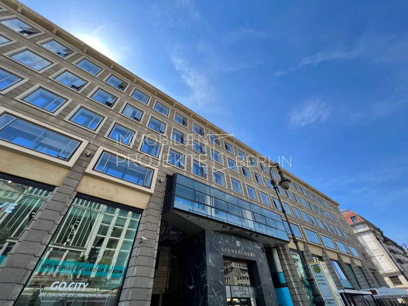 Außenansicht Lindencorso - Büro/Praxis mieten in Berlin - Büros mieten im Lindencorso - Unter den Linden 19-23 in Berlin-Mitte #Lindencorso #MitteBüro #Office