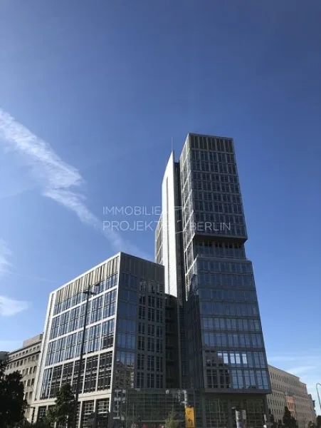 Außenansicht Leipziger Straße 51 - Büro/Praxis mieten in Berlin - Leipziger Straße 51 die Two Towers - Büro mieten in Berlin-Mitte #Bürohaus #TwoTowers #OfficeSpace