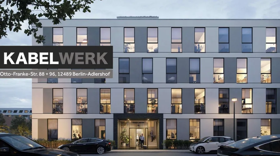 Außenansicht Otto-Franke-Straße 88 + 96 Kabelwerk - Büro/Praxis mieten in Berlin - Kabelwerk Büros mieten in der Otto-Franke-Straße 88 + 96 in Berlin-Adlershof #Kabelwerk #Adlershof