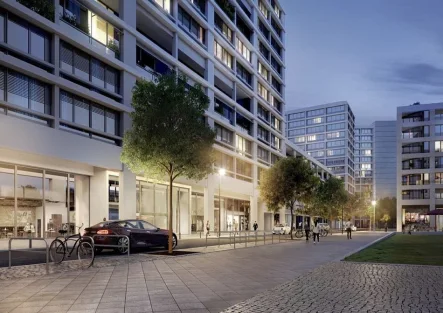 Außenansicht QH Track - Büro/Praxis mieten in Berlin - Quartier Heidestraße - modernste Büros in Berlin Mitte am Hauptbahnhof mieten - QH - #Track #Office