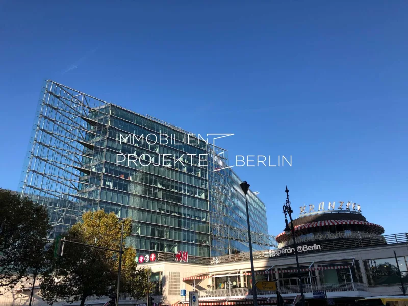 Außenansicht Kurfürstendamm 21-24 - Büro/Praxis mieten in Berlin - NKE - Neues Kranzler Eck - Büro mieten am Kurfürstendamm 21-24 - Büro mieten in Berlin #NKE #Büro