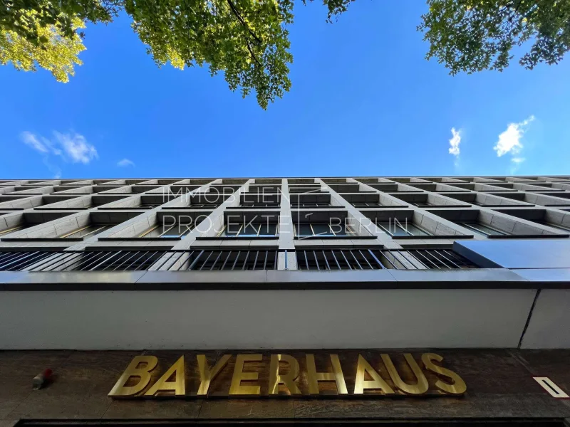 Außenansicht Kurfürstendamm 178-179  - Büro/Praxis mieten in Berlin - Büros am Kurfürstendamm 178-179 mieten - Bürohaus am Kudamm das Bayer Haus #BayerHaus #Büro #Office