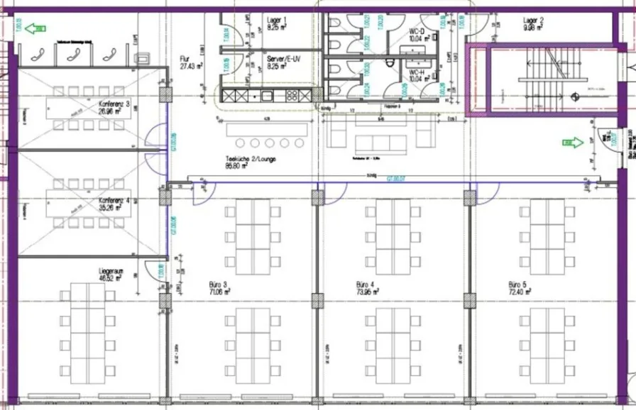 Grundriss EG Teil 2