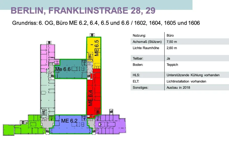 Grundriss 6.OG