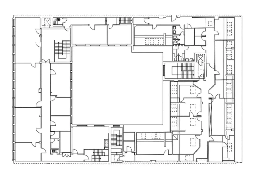 Grundriss Beispiel 5.OG