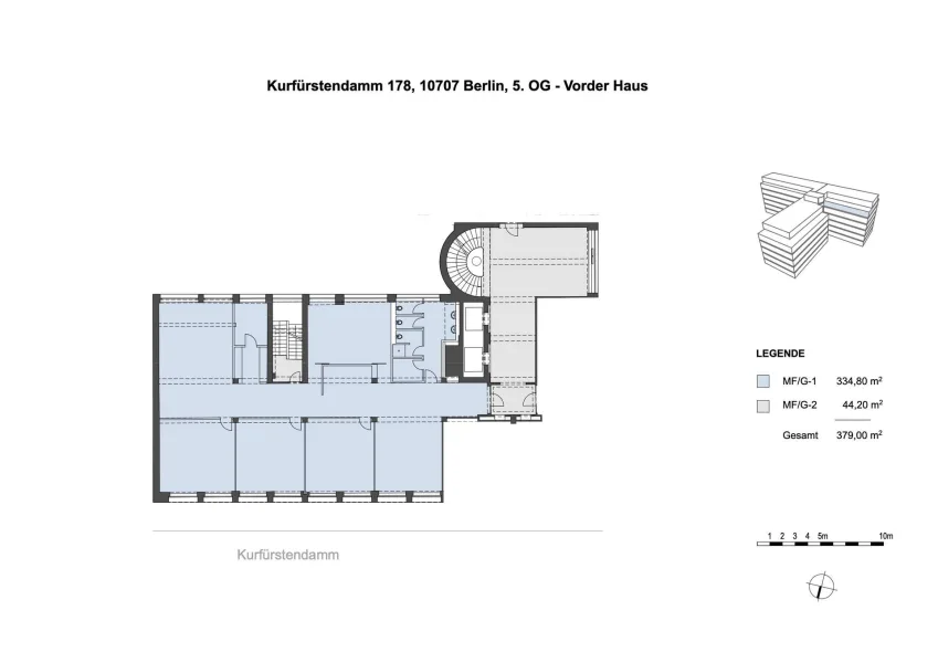 Grundriss 5.OG Vorderhaus