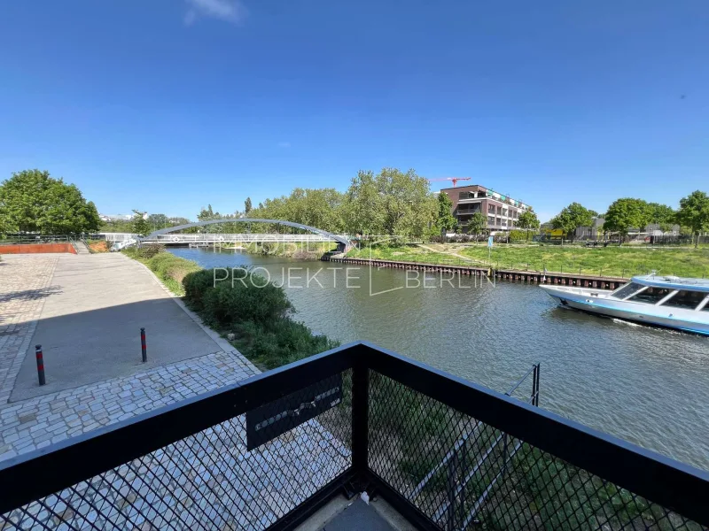 Ausblick aus den Büroflächen