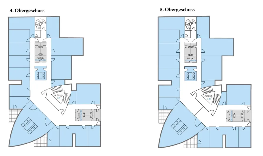 Grundriss 4.+5.OG