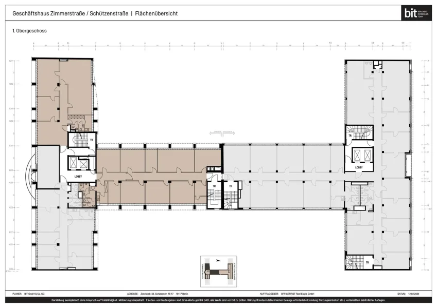 Grundriss 1.OG | Zimmerstraße 56