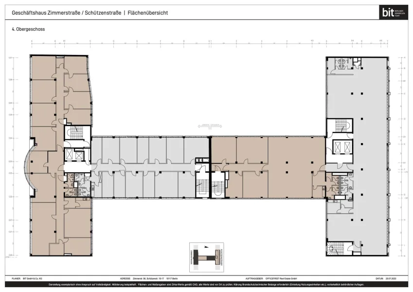 Grundriss 4.OG | Schützenstraße 15-17