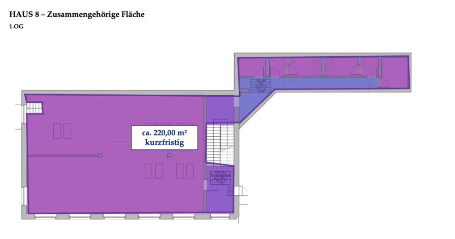 Grundriss 1.OG - Haus 8