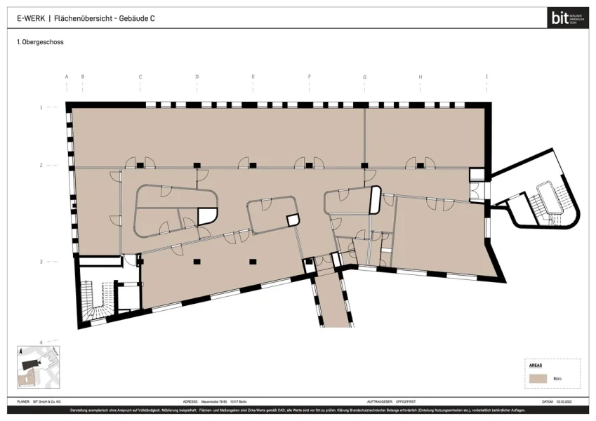 Grundriss 1.OG Haus C