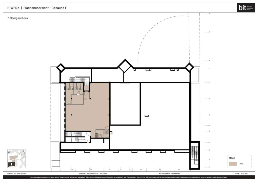 Grundriss 7.OG Haus F