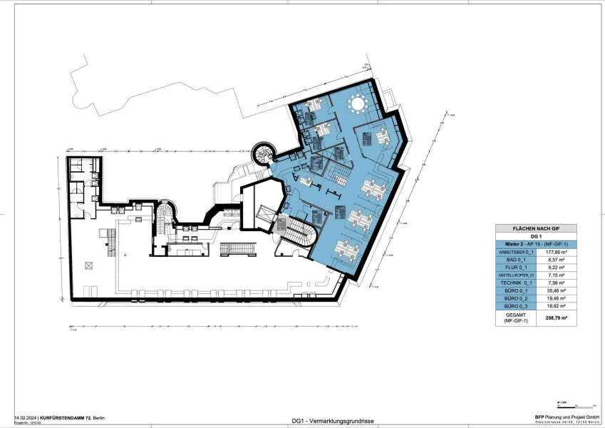 Grundriss DG Variante 3