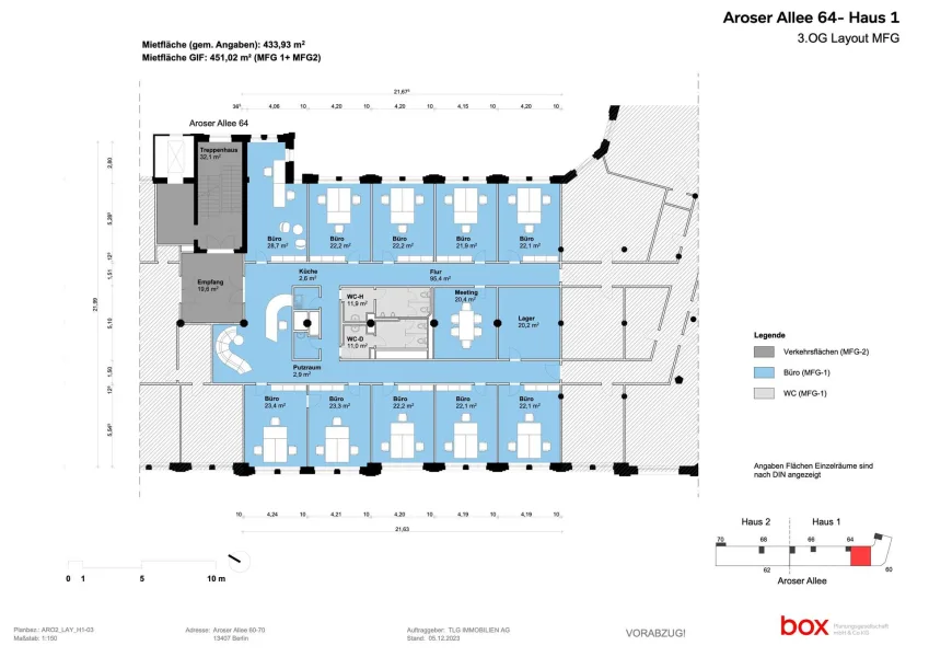 Grundriss 3.OG Haus 1