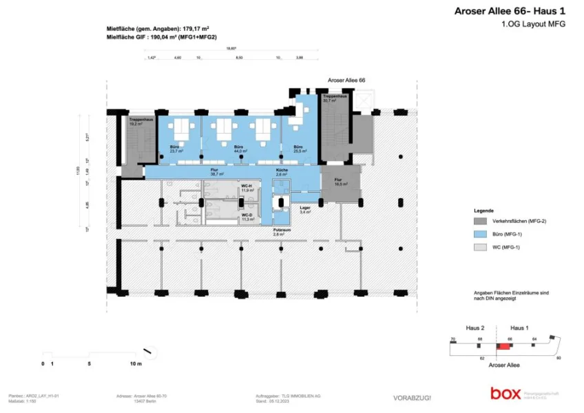 Grundriss 1.OG Haus 1