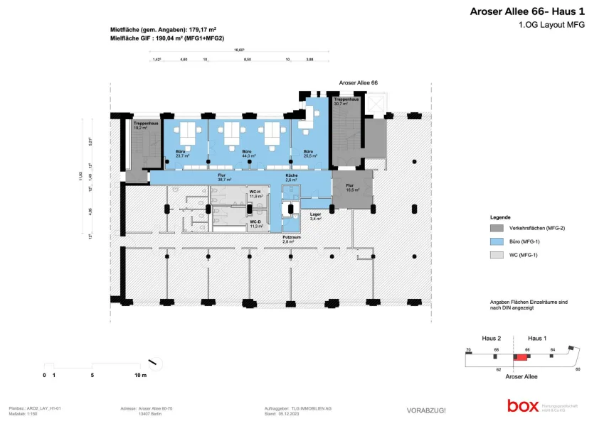 Grundriss 1.OG Haus 1