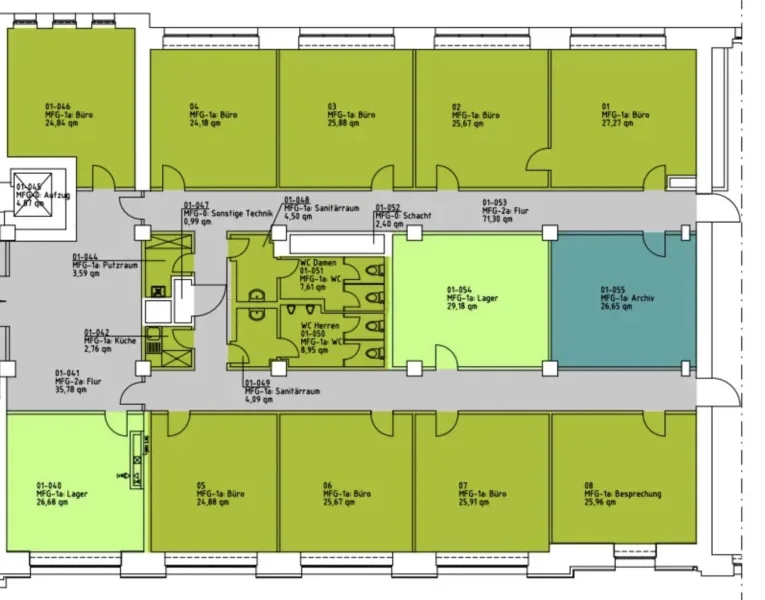 Grundriss EG Haus 2 - 332qm