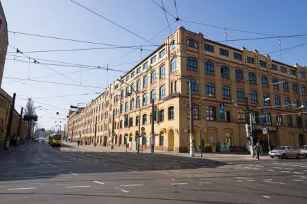 Außenansicht Edisonstraße 63 / Wilhelminenhofstraße 87 - Büro/Praxis mieten in Berlin - Leuchtenfabrik - erstklassige Loftbüros mieten in Berlin - Büros mieten in Oberschöneweide #Office