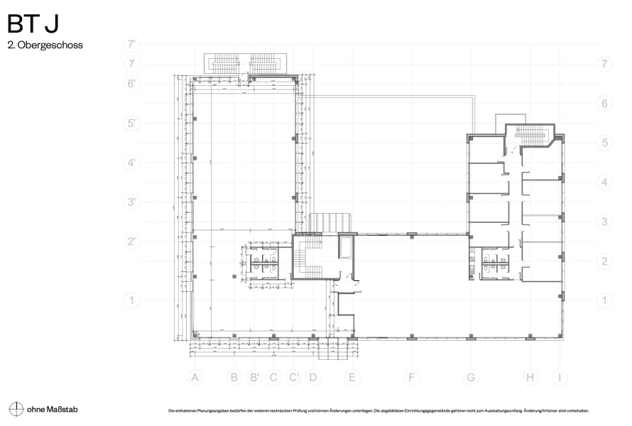 Grundriss 2.OG BT J