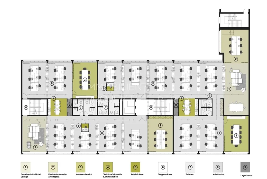 Grundriss Beispielbeplanung