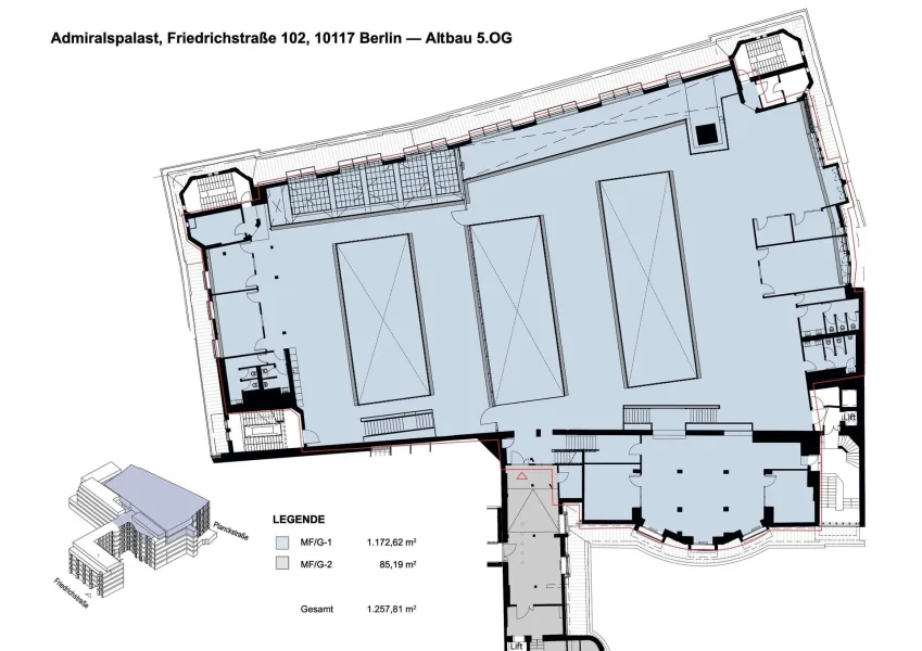 Grundriss 5.OG - Altbau