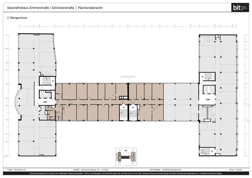 Grundriss 2.OG | Zimmerstraße 56