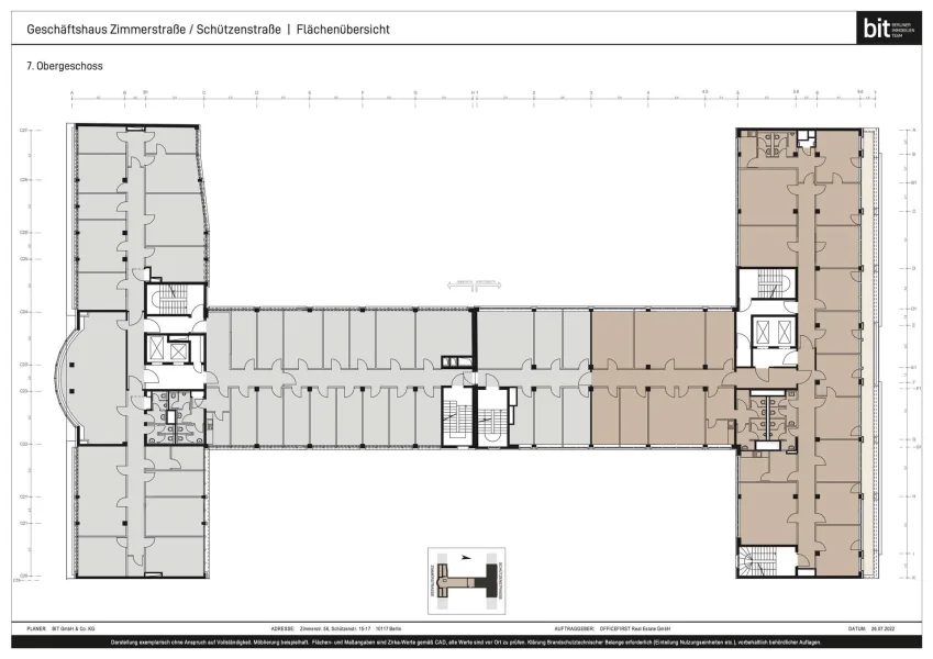 Grundriss 7.OG | Schützenstraße 15-17