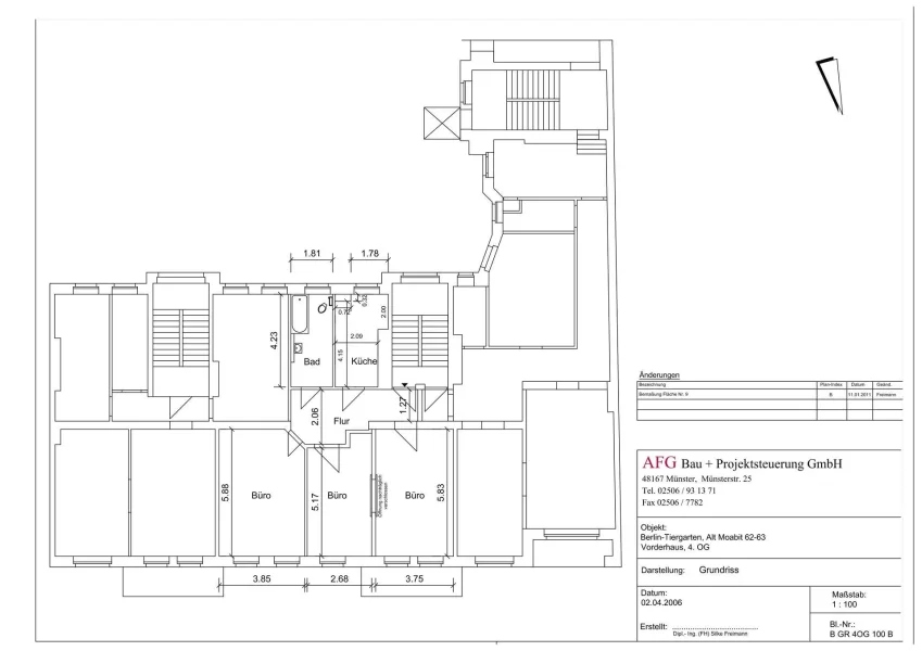 Grundriss 4.OG VH