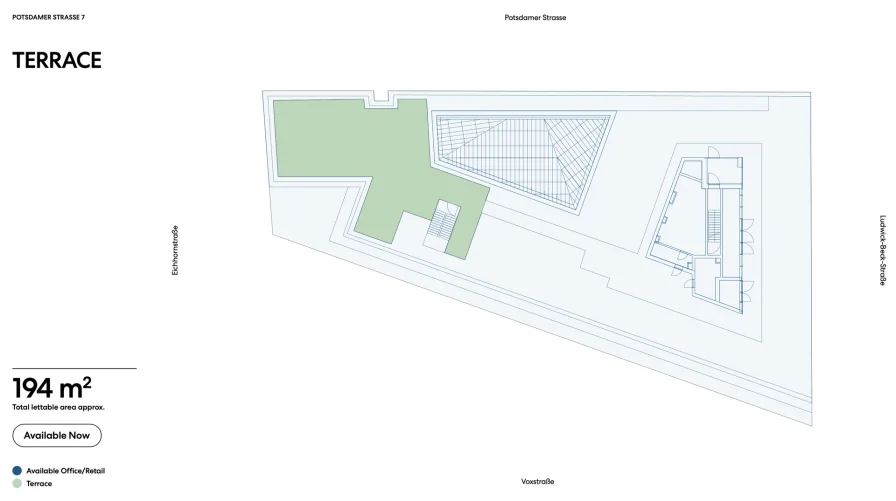 Grundriss Terrasse