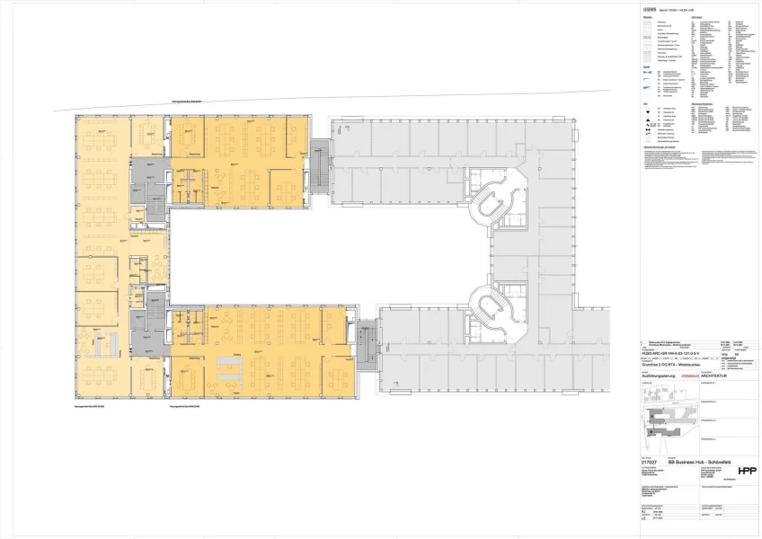 Grundriss 2.OG - Beispielbelegung Haus A