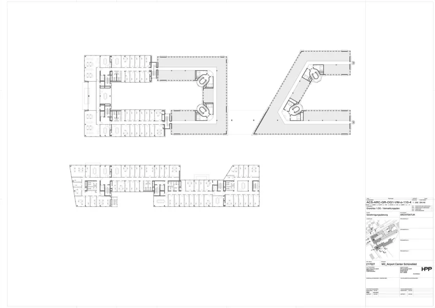 Grundriss 1.OG - Vermarktungsplan